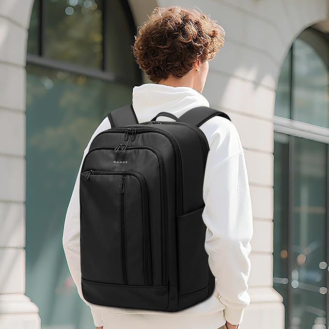 BANGE 28L Lightweight Backpack, 15.6-inch Laptop Travel Backpacks, Unisex - Image 8