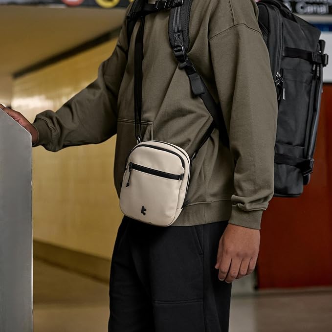 tomtoc Aviator-T37 Travel Crossbody RFID Blocking Bag, Holds 4-6 Passports - Image 2