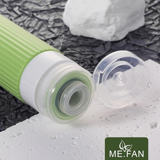 ME.FAN Travel Bottles for Toiletries, TSA Approved 3oz Silicone Journey Size - Image 3