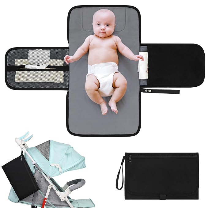 Accmor Portable Diaper Changing Pad, Waterproof Baby Changing Mat, Baby Diaper by Accmor