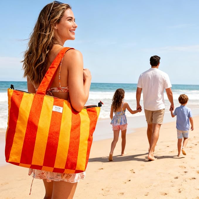 Beach Bags Waterproof Sandproof, XL Large Pool Tote Bag - Image 2
