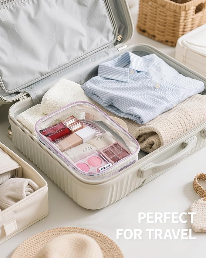 Narwey TSA Approved Clear Toiletry Bag - Image 7