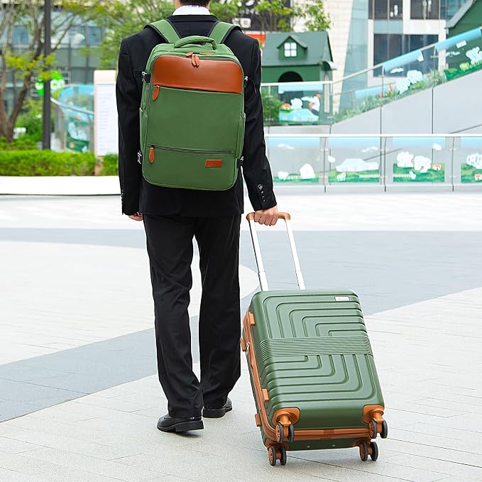 Romswi Luggage Sets 2 Piece22In, Expandable 22x14x9 Carry On Luggage - Image 2