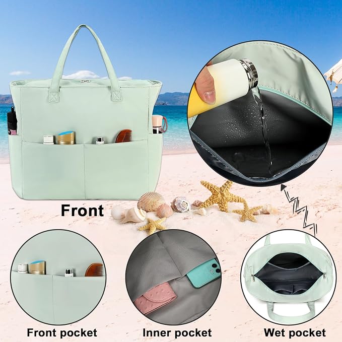 Waterproof Beach Tote Pool Bags - Image 5