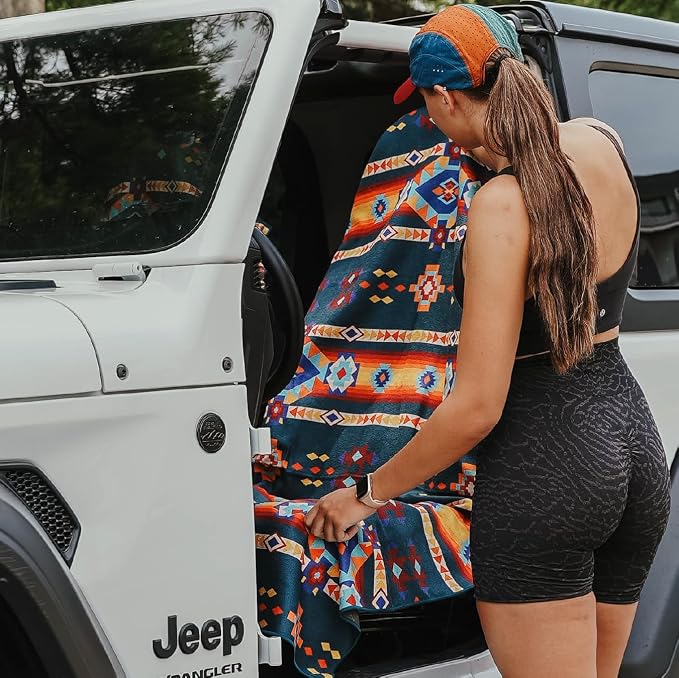 Sprints Athletic Running Towel, Full-Sized, Car Seat Cover - Image 4