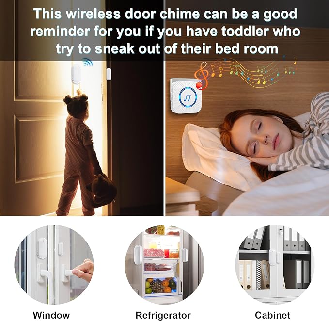 SanJie Door Chimes When Door Opens - Image 3
