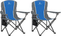 ALPHA CAMP Oversized Camping Folding Chair by ALPHACAMP
