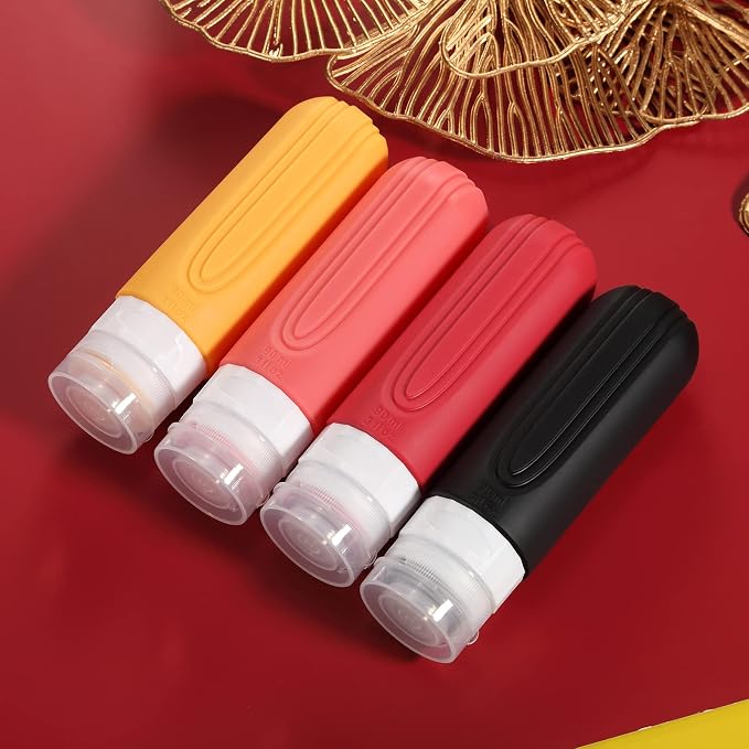 Travel Bottles for Toiletries, Tsa Approved 3oz Travel Size Containers BPA Free - Image 9