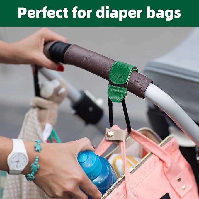 Baby Stroller Hooks Bag Hooks for Hanging Diaper Bags Multipurpose Hooks for - Image 4