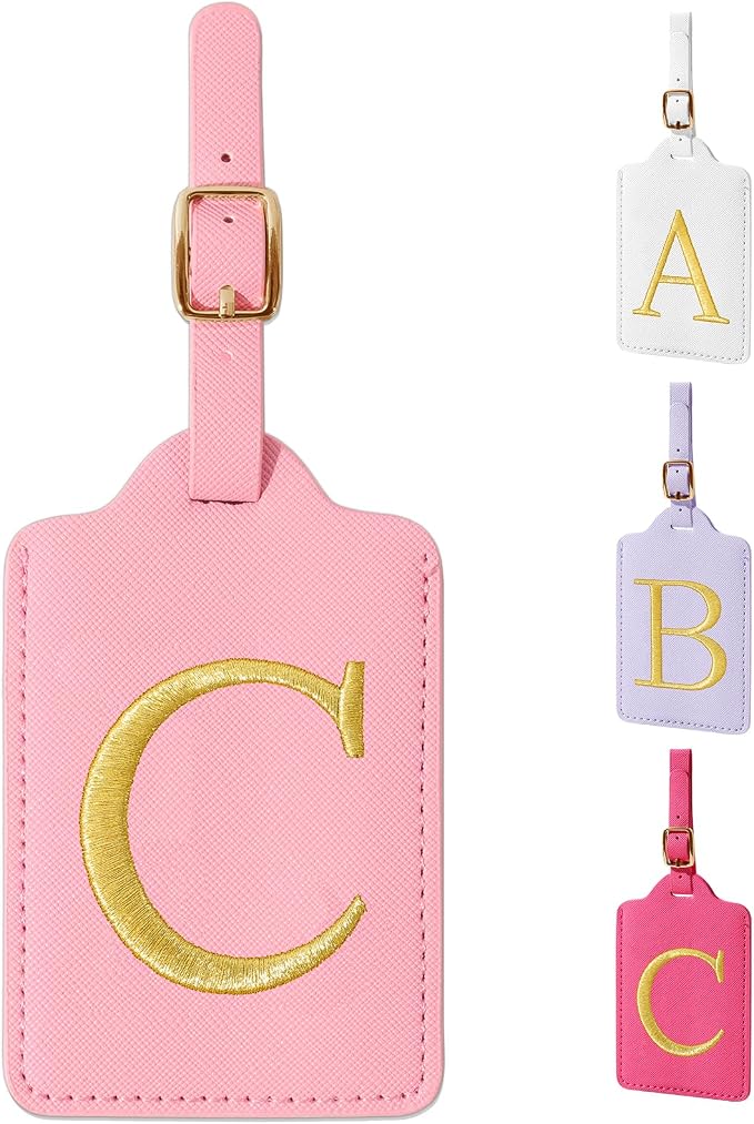 Personalized Initial Luggage Tags by izuzta