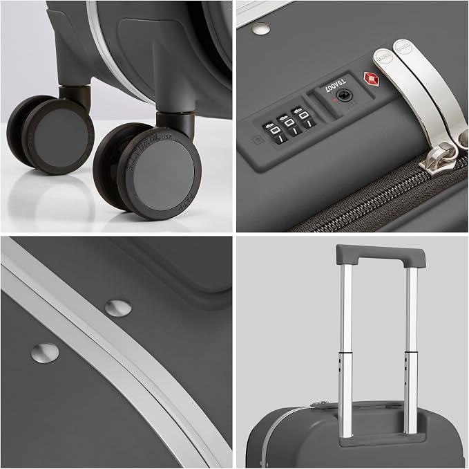 mixi Luggage Suitcase with Spinner Wheels - Image 5