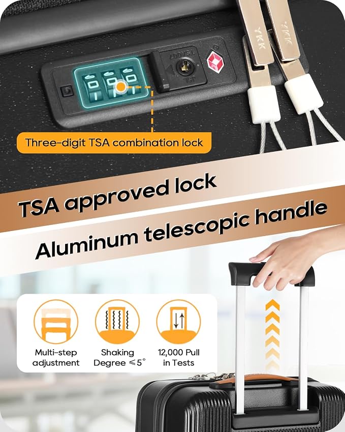 Joyway Carry on Luggage Airline Approved - Image 7