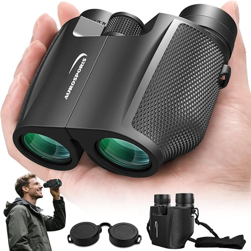 12x32 Compact Binoculars for Adults Kids by aurosports