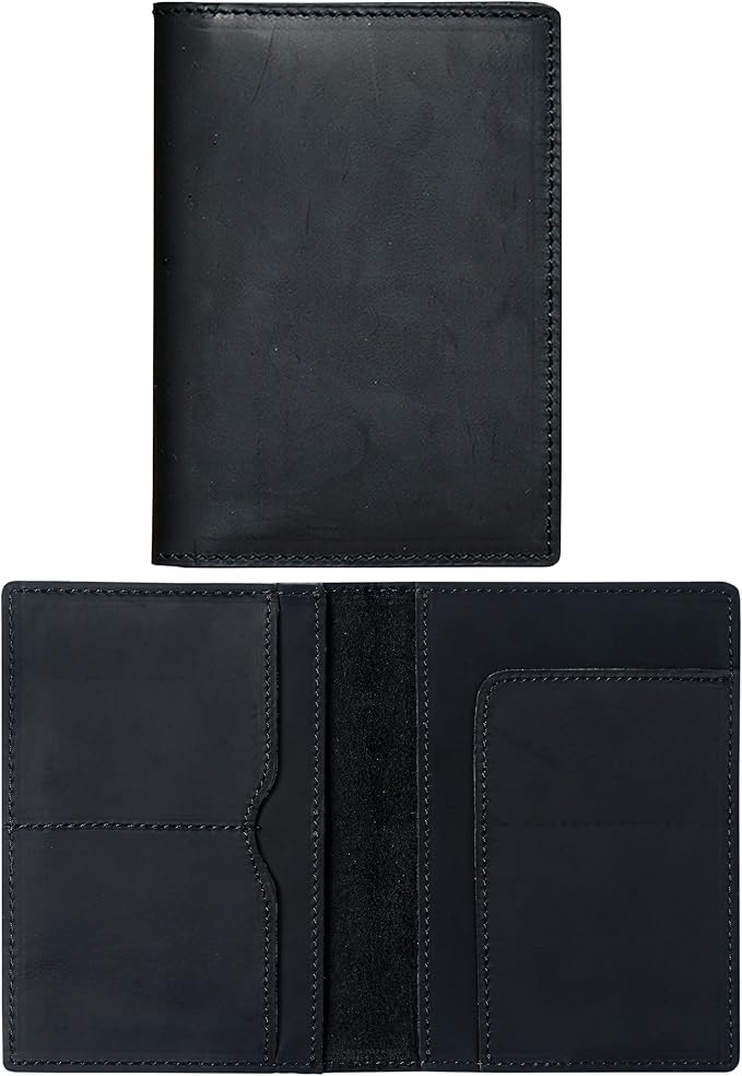 HIFA Leather Passport Holder, Handmade Passport Cover by HIFA
