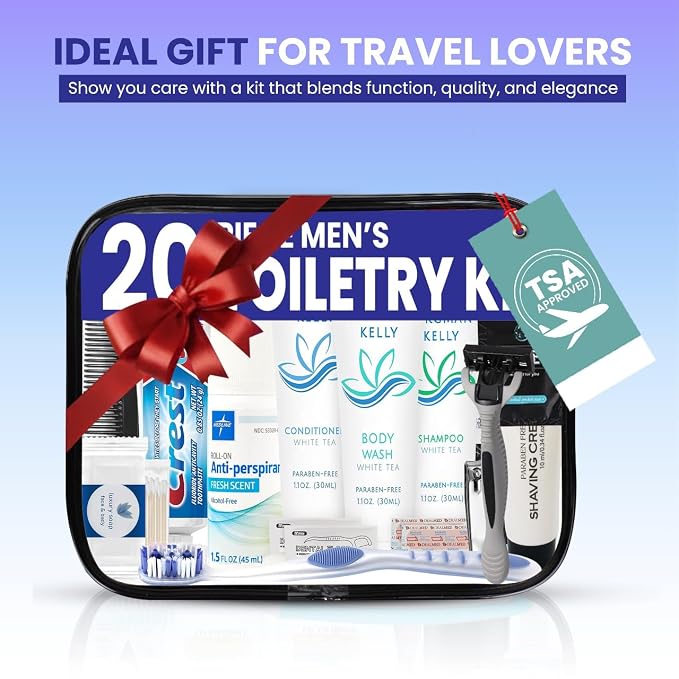 Trektote Bulk Hygiene Kit For Men And Women – 20 Piece Set Of Travel Size - Image 8