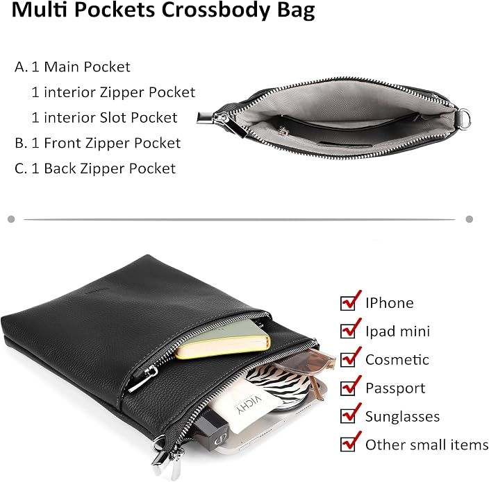 befen Genuine Leather Small Crossbody Purses - Image 8