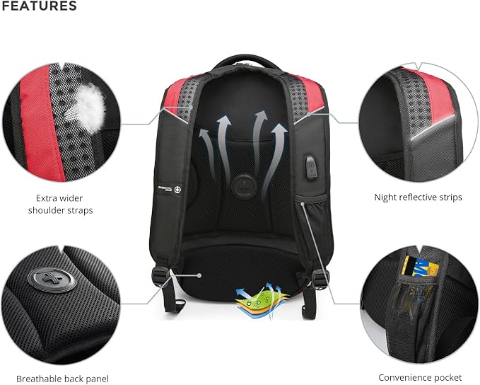 Swissdigital Design Men's Laptop Backpack - Image 8