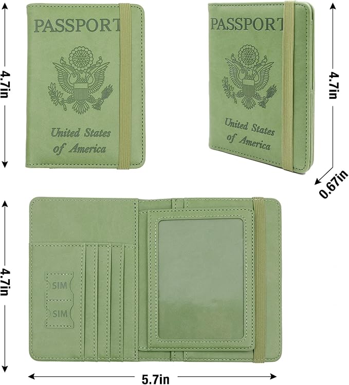 Melsbrinna RFID Passport Holder - Image 4