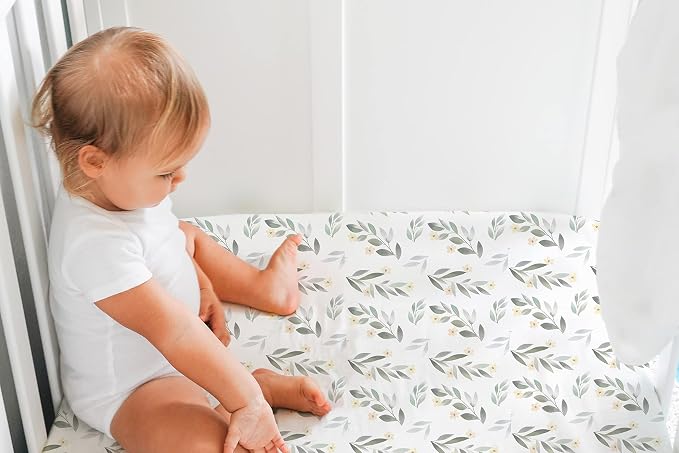 TotAha Premium Stretchy Crib Sheets-Hypoallergenic, Silky Comfort, Buttery Soft - Image 6