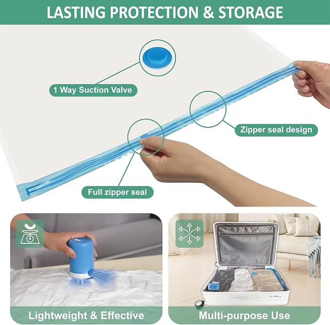 Cozy Essential 35 Pack Vacuum Storage Bags - Image 5