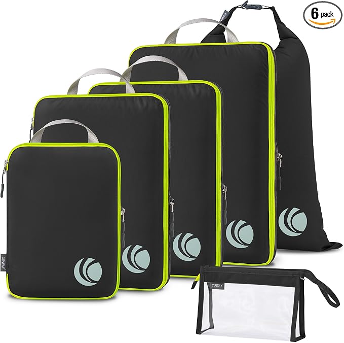 Cipway Compression Packing Cubes, Ultralight Luggage Organizer Bags by Cipway