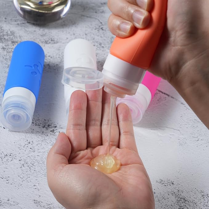 Travel Bottles for Toiletries, TSA Approved Travel Containers 3oz Leak Proof - Image 6