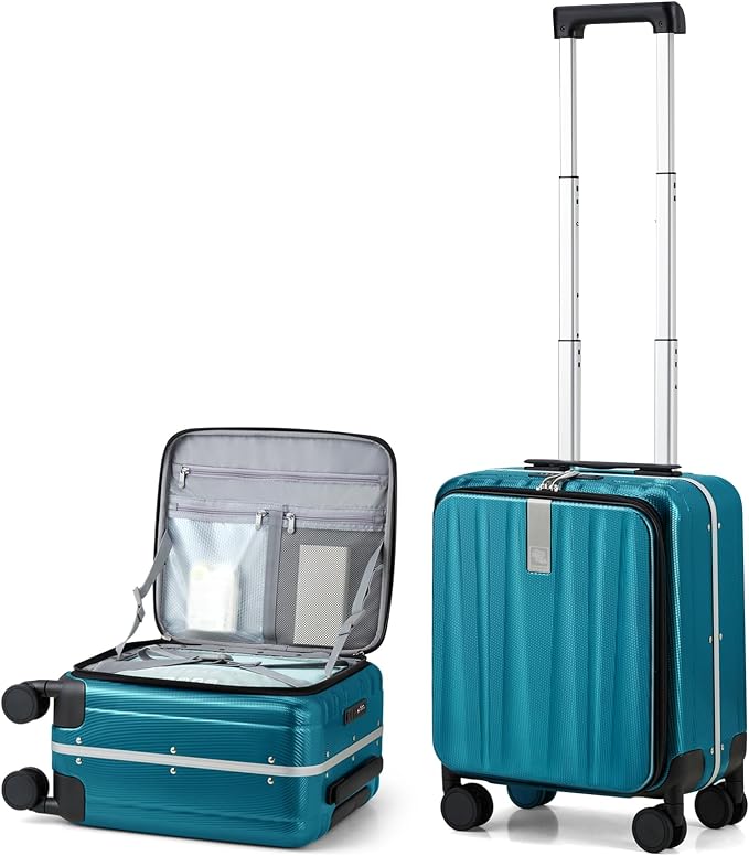Hanke 16 Inch Underseat Carry On Luggage by Hanke