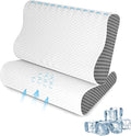 Cooling Pillows Queen Size Set of 2, Memory Foam Bed Pillows by SUFOR