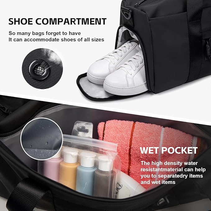 Small Gym Bag Duffel Bag for Men Women - Image 4