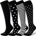 LEVSOX Compression Socks for Pregnant Women 20-30 mmHg Knee High Cute Funny by Levsox
