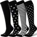 LEVSOX Compression Socks for Pregnant Women 20-30 mmHg Knee High Cute Funny by Levsox