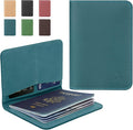 ALLIVE Passport Holder for Travel Women Men, Genuine Leather Passport Cover by ALLIVE