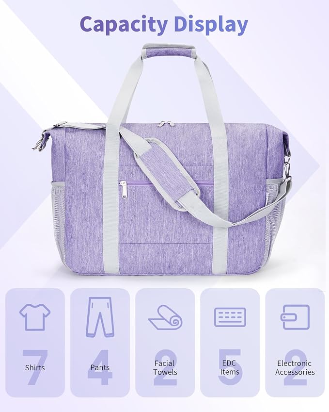 Narwey 18x14x8 Inches Travel Bag Spirit Airlines Frontier Personal Item Bag - Image 4