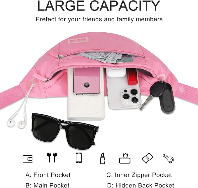 MAXTOP Large Crossbody Fanny Pack - Image 3