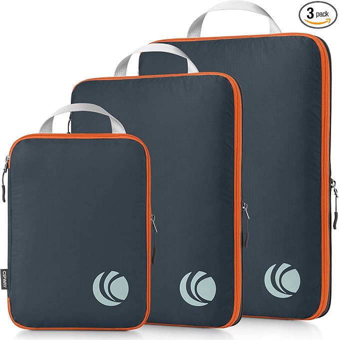 Cipway Compression Packing Cubes, Ultralight Luggage Organizer Bags, Travel by Cipway