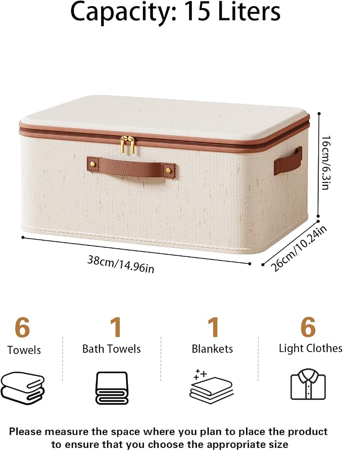Tuza 3 Pcs Rigid Storage Bins - Image 2
