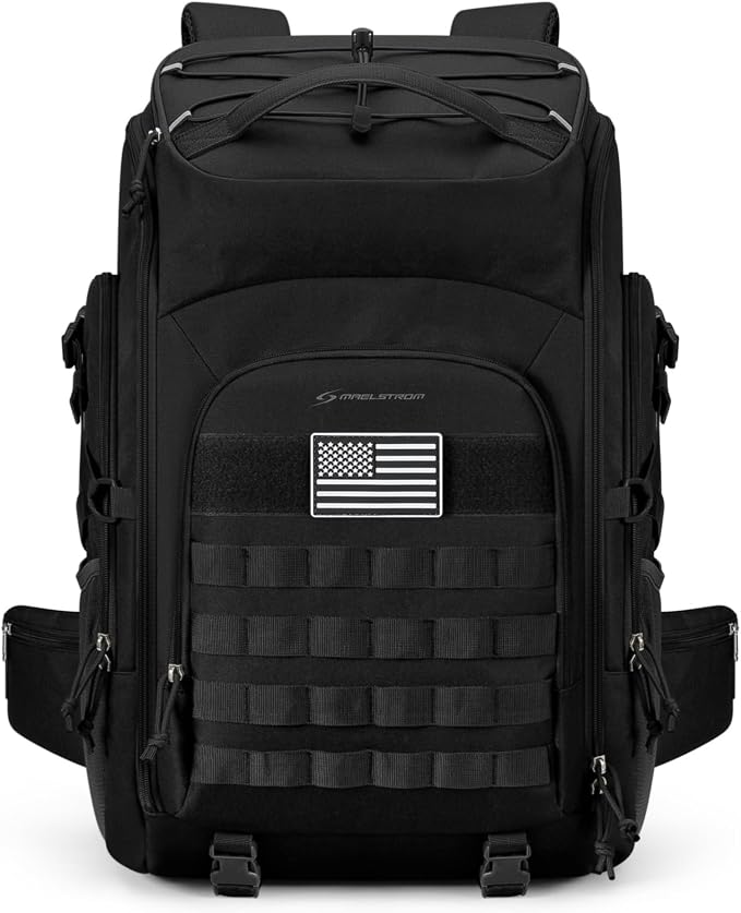 Maelstrom Tactical Backpack for Men, 40L Military Backpack, Water Resistant by Maelstrom