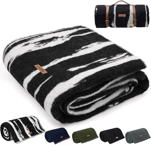 100% Wool Blanket, Military Wool Blanket, Sporting Events, Survival Kits by EmbraceCozyWarmthandUltimateComfort