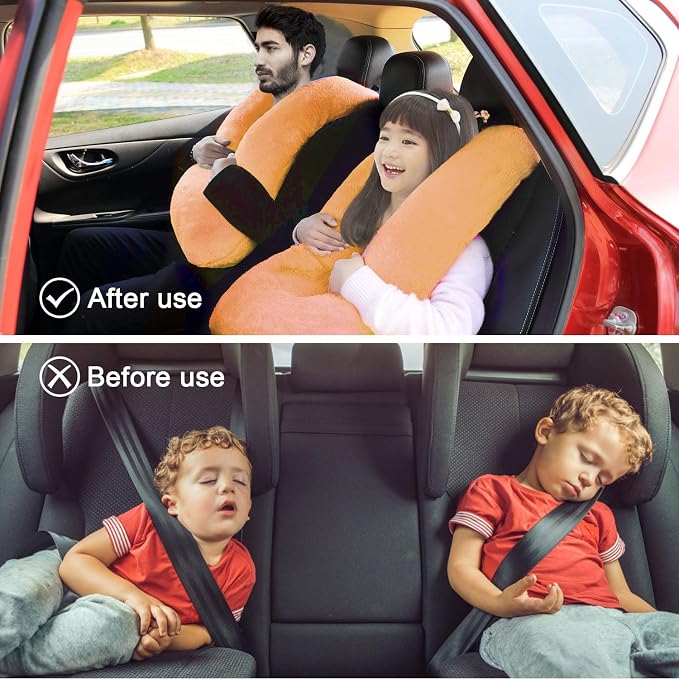 Travel Pillow, Travel Pillow for Kids, Sleeper Hold Pillow Travel, Removable - Image 2