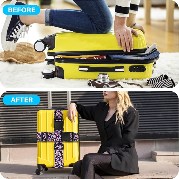Luggage Straps for Suitcases TSA Approved, Luggage Identifiers for Suitcase - Image 7