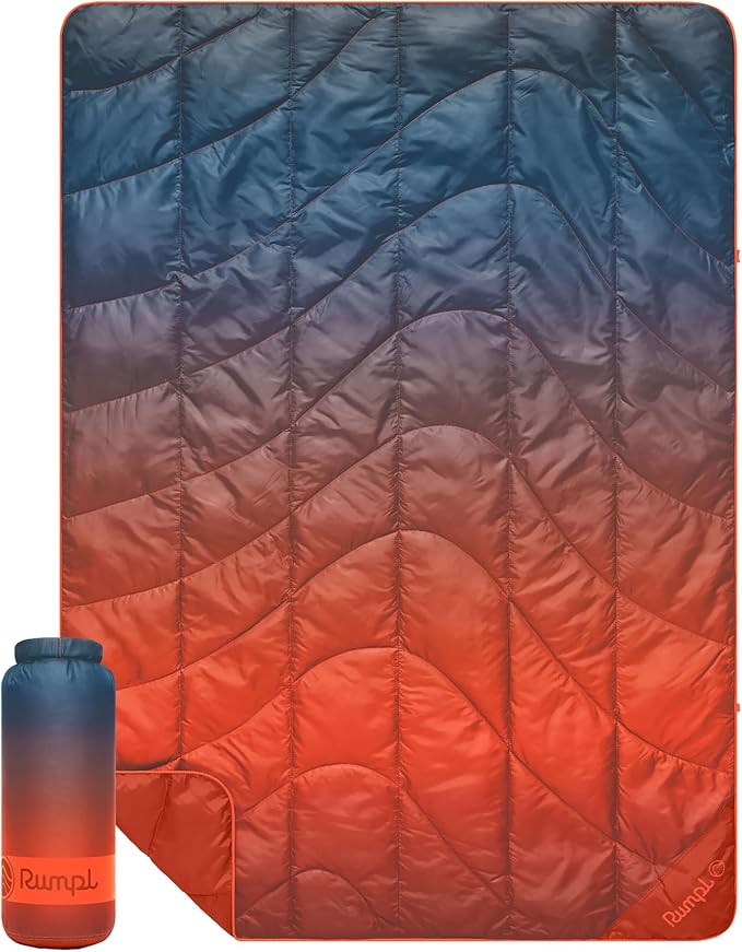 Rumpl Travel Puffy Blanket, Ultra-Packable Travel-Size Warmth and Comfort by Rumpl