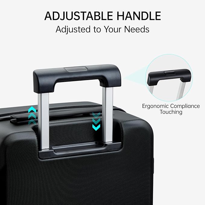 MILADA Checked Luggage 24 Inch Luggage - Image 8