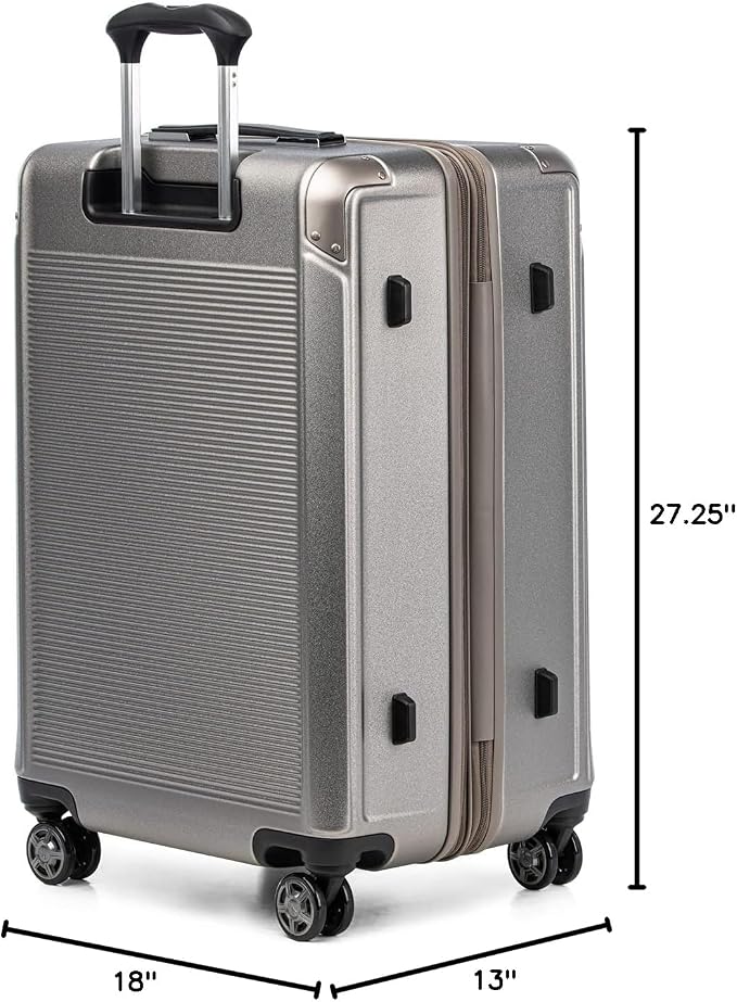 Travelpro Platinum Elite Hardside Expandable Checked Luggage, 8 Wheel Spinner - Image 7
