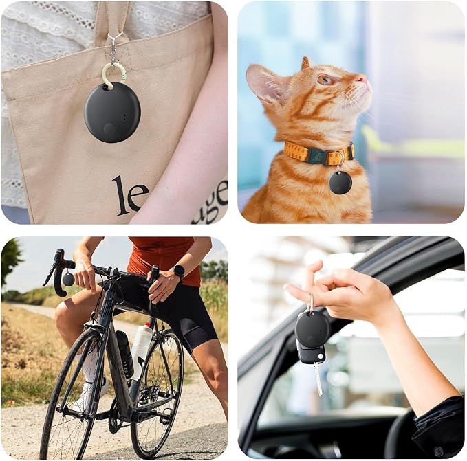 Air Tracker Tag-4 Pack, Smart Bluetooth Tracker, Smart Tag Item Finders Works - Image 7