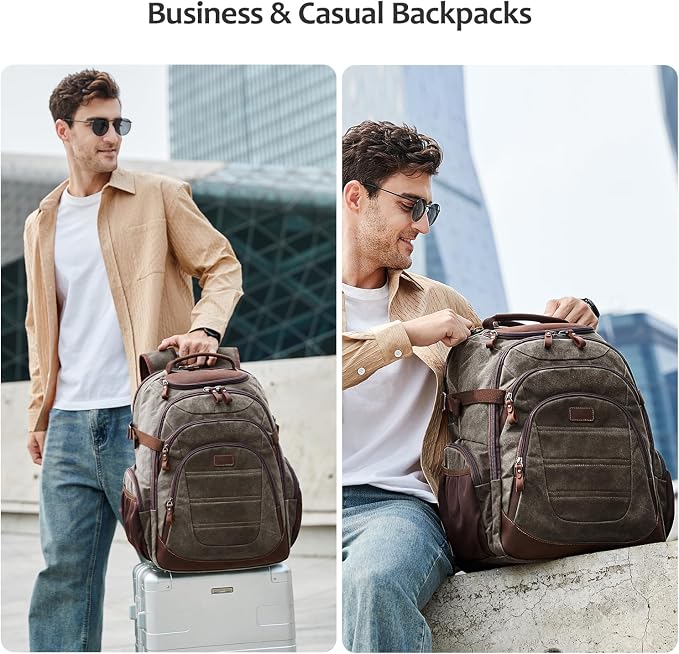 Travel Laptop Backpack 17.3 inch XL Computer Backpack - Image 2