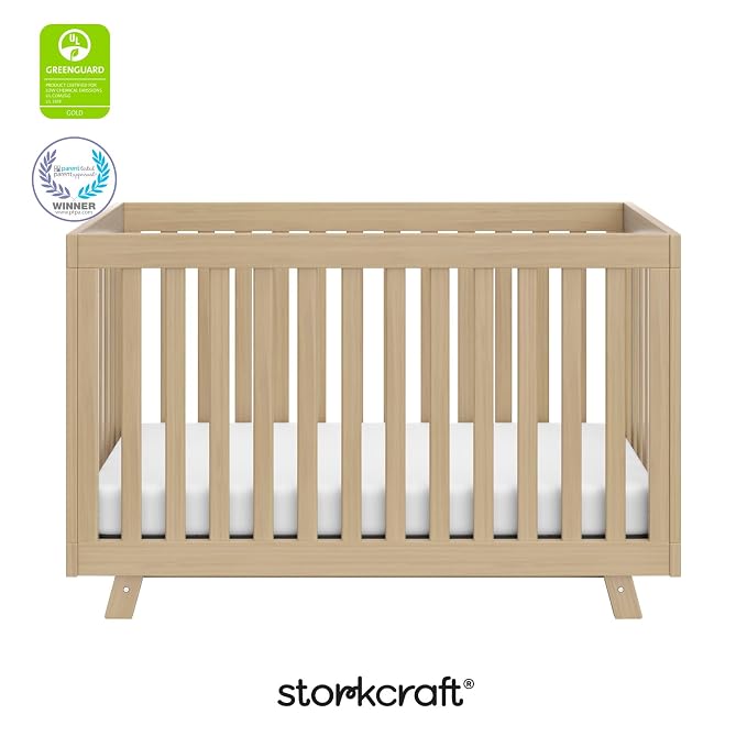 Storkcraft Beckett Grow-with-Me Convertible Crib – GREENGUARD Gold Certified - Image 8