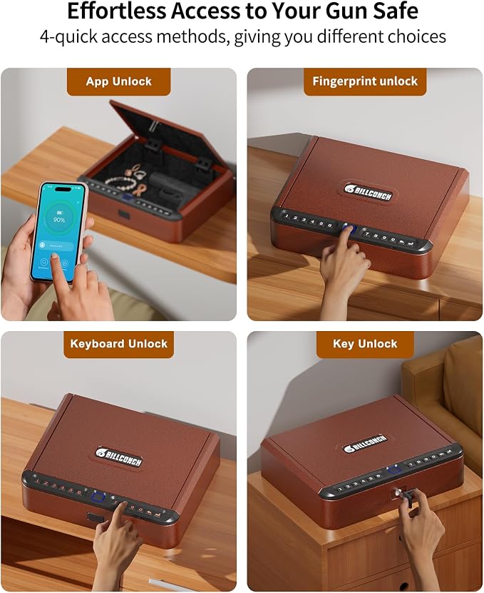 BILLCONCH Gun Safe for Handgun - Image 5