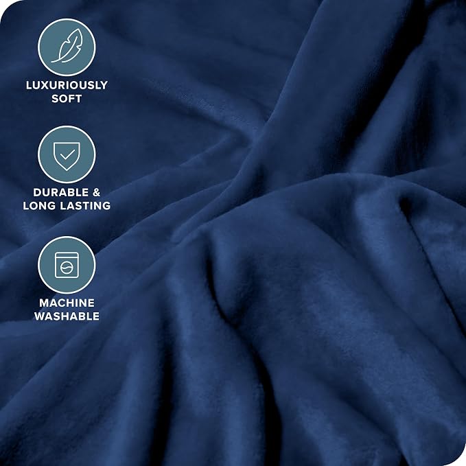 Bare Home Fleece Blanket - Image 2