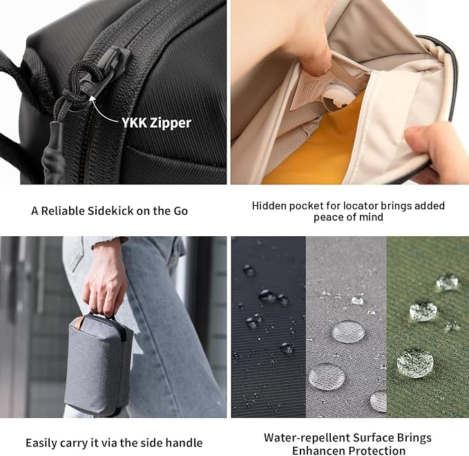 PGYTECH Travel Tech Organizer, Waterproof Tech Pouch, Electronics Accessories - Image 4