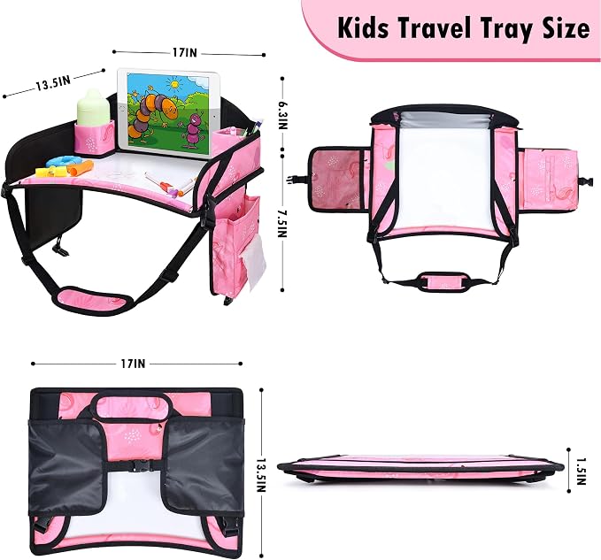 Kids Travel Tray, Car Seat Tray - Image 9